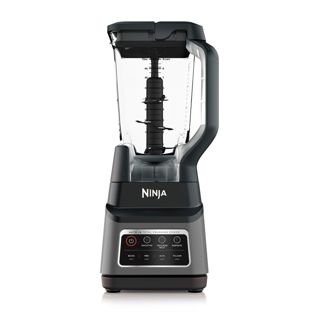 Liquidificador Ninja Total Crushing | 2,1L | 3 Programas Auto-iQ | Jarra Tritan | 127V