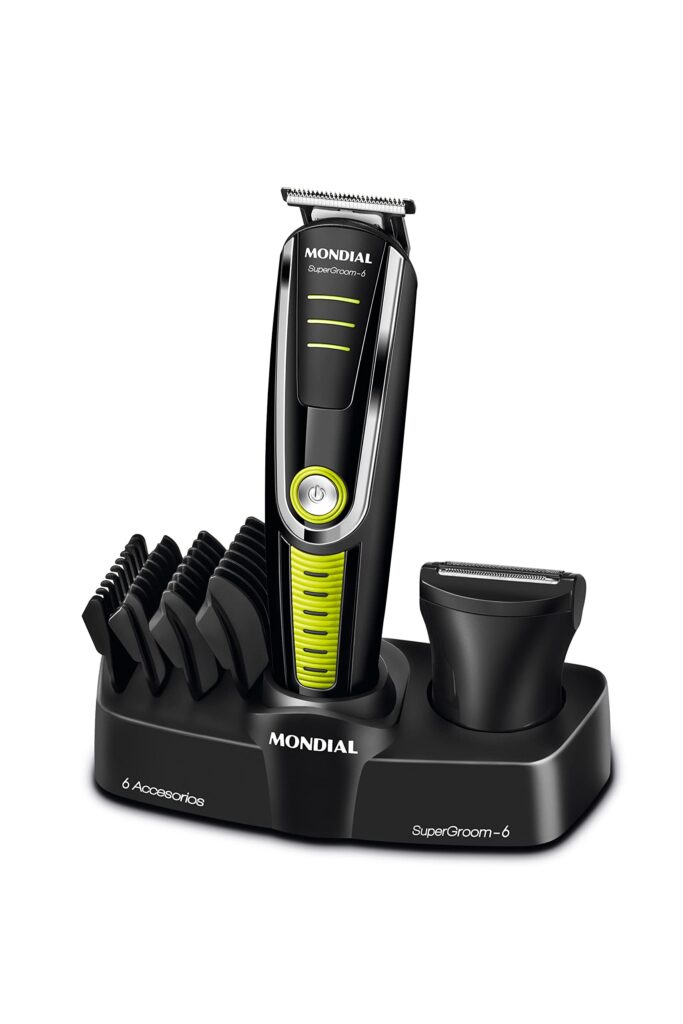 Aparador de Pelos Mondial Super Groom 06 BG-04 | 6W | Bivolt