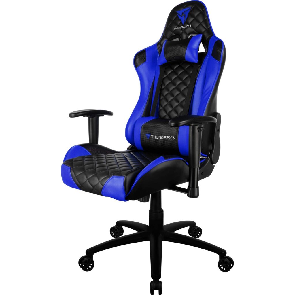 Cadeira Gamer ThunderX3 TGC12 | Profissional | Preta/Azul