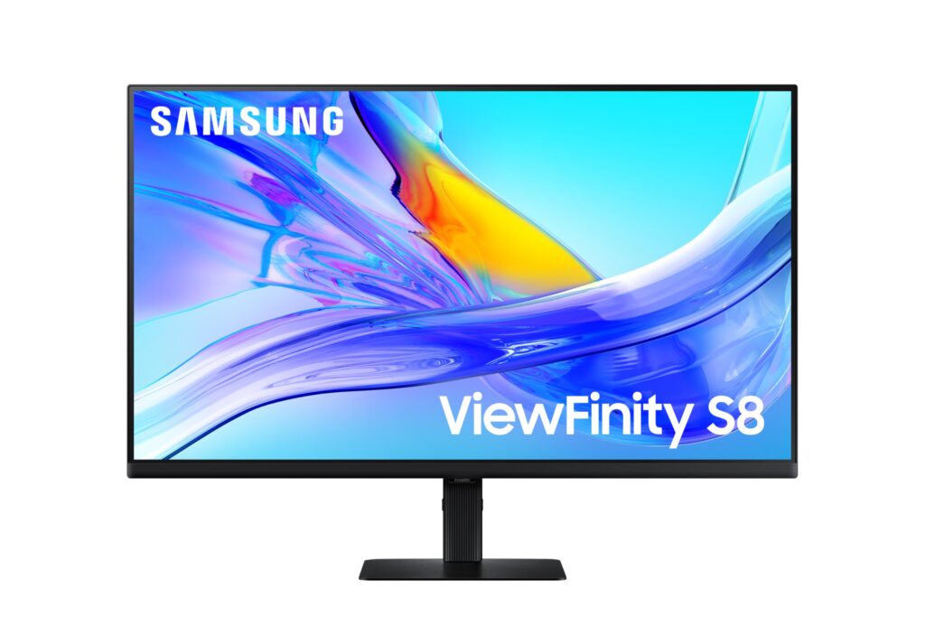 Monitor Samsung ViewFinity S8 | 37″ 4K | USB-C 90W | USB Hub | DisplayPort | HDMI | HAS