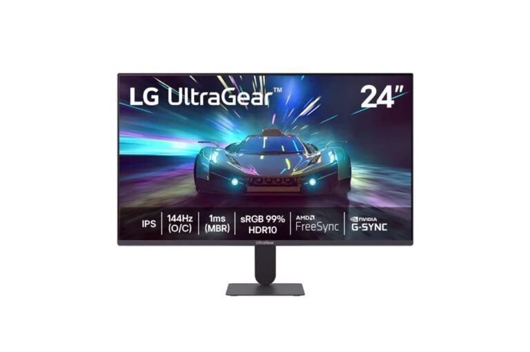 Monitor Gamer LG UltraGear 24G411A | 24″ Full HD IPS | 144Hz | 1ms