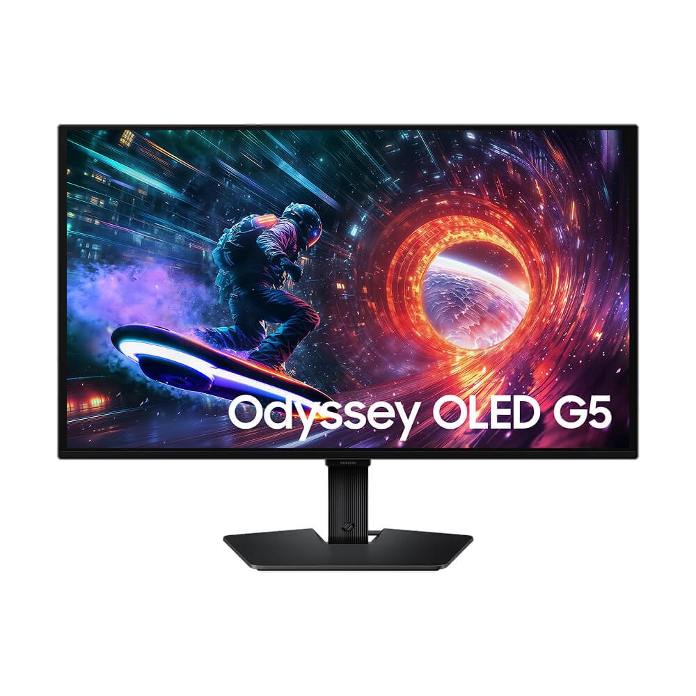 Monitor Gamer Samsung Odyssey OLED G5 | 27″ QHD | OLED | 180Hz | 0,03ms | G-Sync | FreeSync | DisplayPort | HDMI