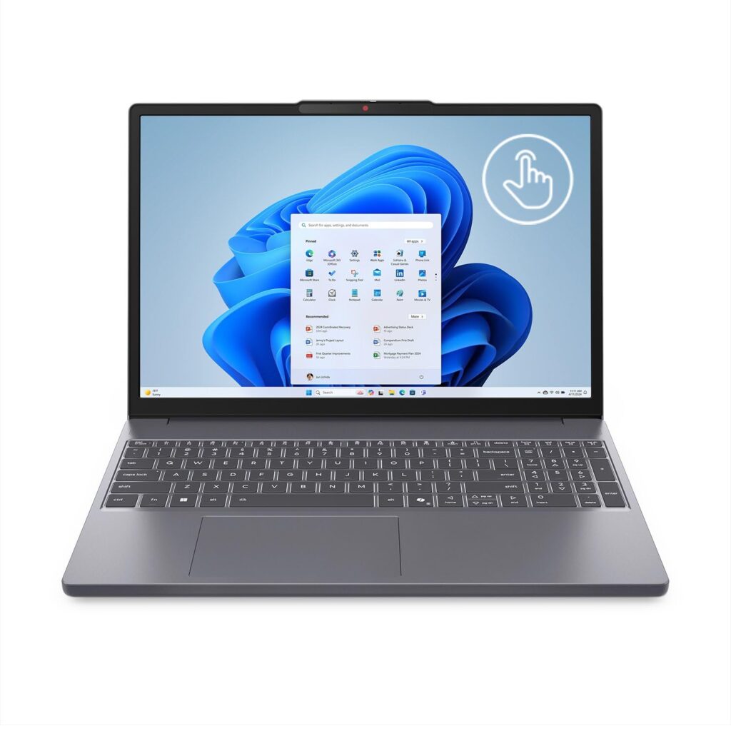 Notebook Lenovo IdeaPad Slim 3 | 15,3″ Touchscreen | i5-13420H | 8GB RAM | SSD 512GB