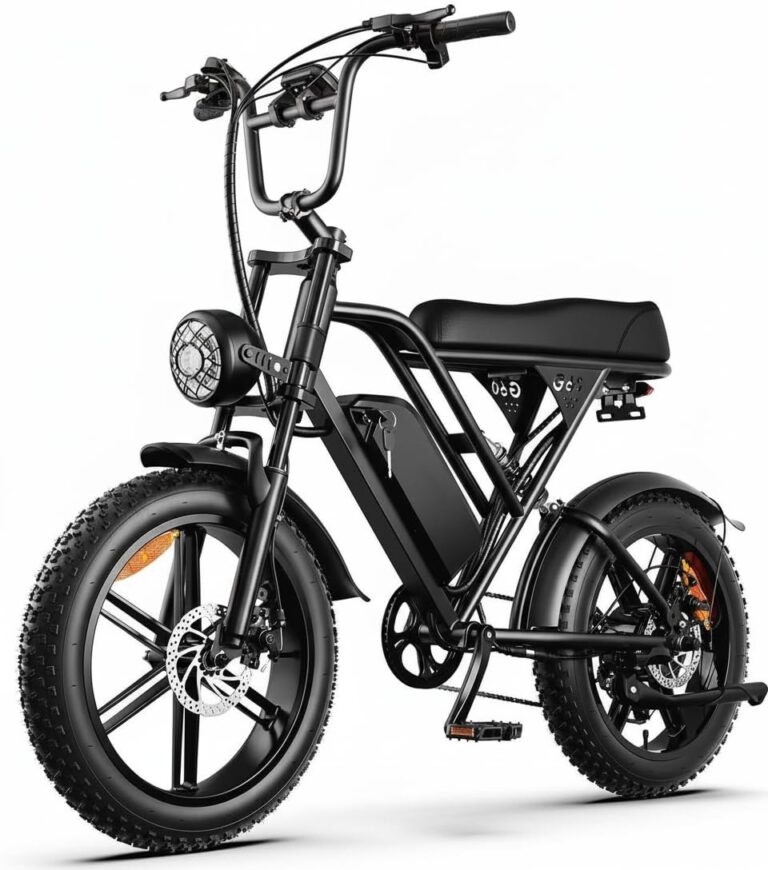 Bicicleta Elétrica HDJ G60 – 1000W, Bateria 48V | Até 50km Autonomia
