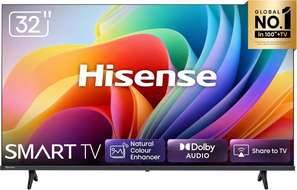 Smart TV Hisense HD 32″ Polegadas 32A4NV