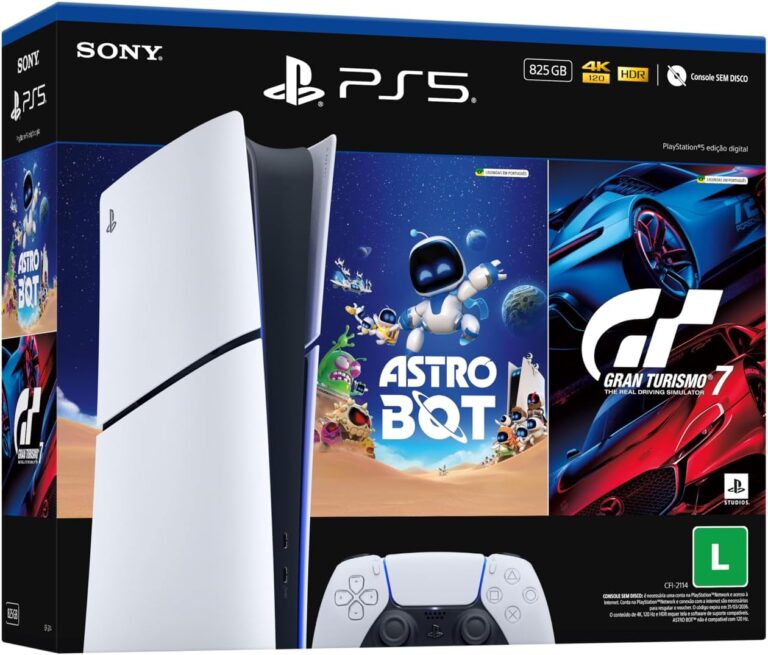 PlayStation 5 Slim Digital | 825GB | ASTRO BOT + Gran Turismo 7