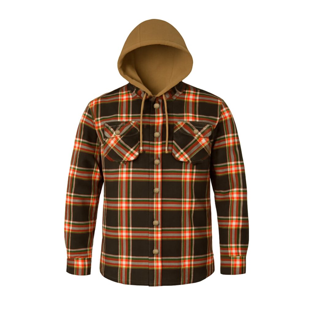 Jaqueta Decoy Hooded Shirt Jacket Field & Streammasculino
