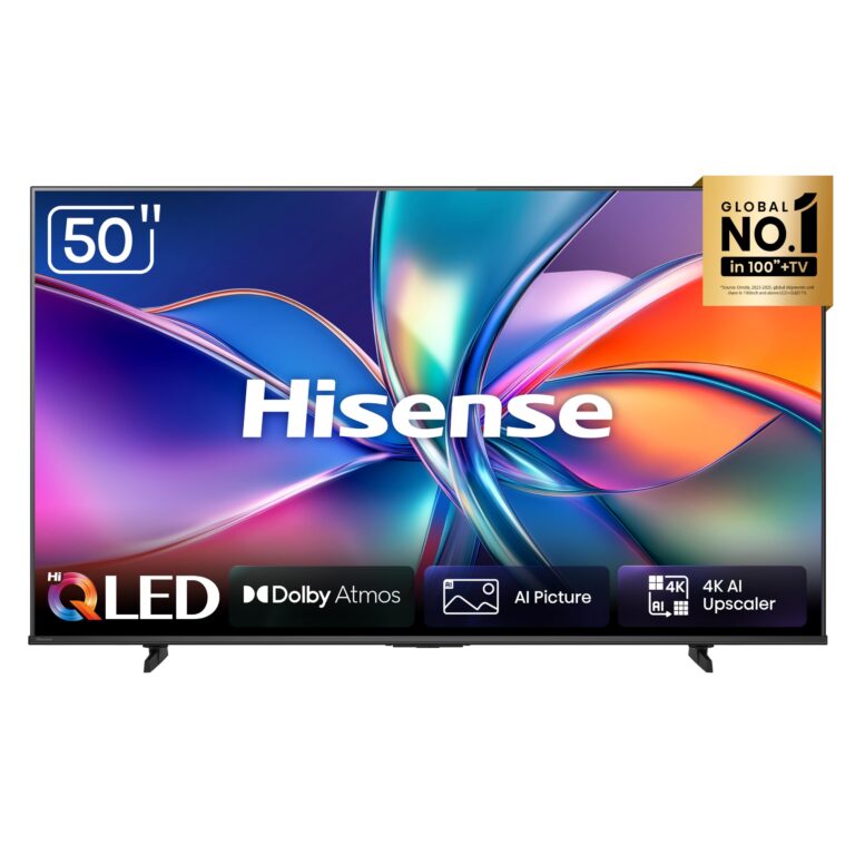 Smart TV Hisense 50Q6QVV | 50″ 4K QLED | Dolby Vision | Dolby Atmos