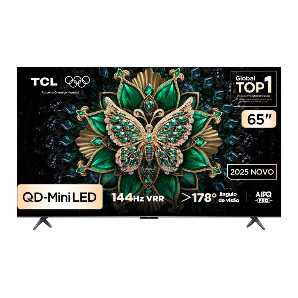 Smart TV TCL 65C6K 65″ | QLED Mini LED | 4K | 144Hz | Google TV | Wi-Fi | Bluetooth