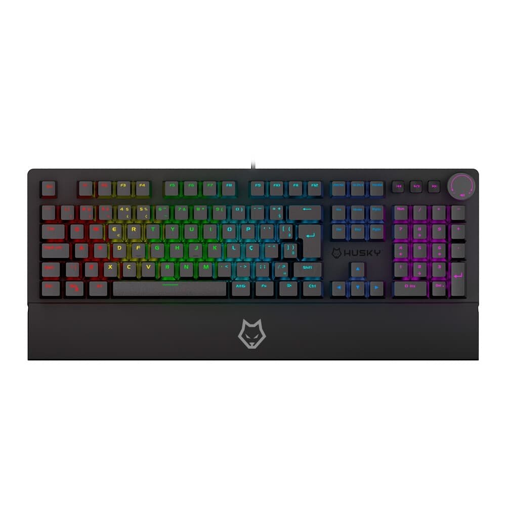 Teclado Mecânico Gamer Husky Anchorage | Full Size | RGB | Switch Gateron EF Brown | ABNT2